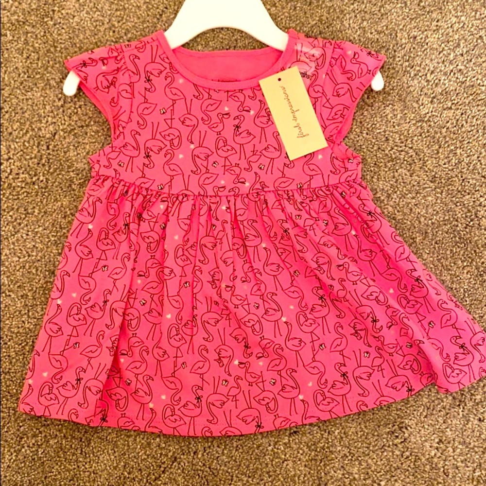 Pink flamingo top